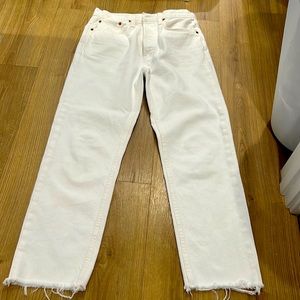 Redone women’s jeans white color in good condition